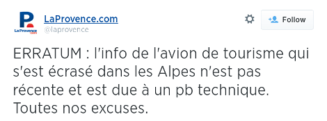 Τρελάθηκαν -Γαλλικό μέσο μετέδωσε ότι έπεσε και άλλο αεροπλάνο στις Αλπεις-Μετά ήρθε η διάψευση [εικόνες]  | iefimerida.gr 0