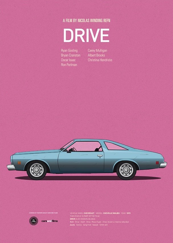 Cars and Films: Τα δέκα πιο χαρακτηριστικά αυτοκίνητα του κινηματογράφου γίνονται αφίσες [εικόνες] | iefimerida.gr 3