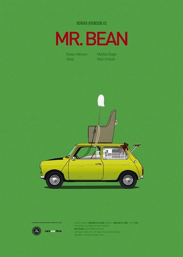 Cars and Films: Τα δέκα πιο χαρακτηριστικά αυτοκίνητα του κινηματογράφου γίνονται αφίσες [εικόνες] | iefimerida.gr 6