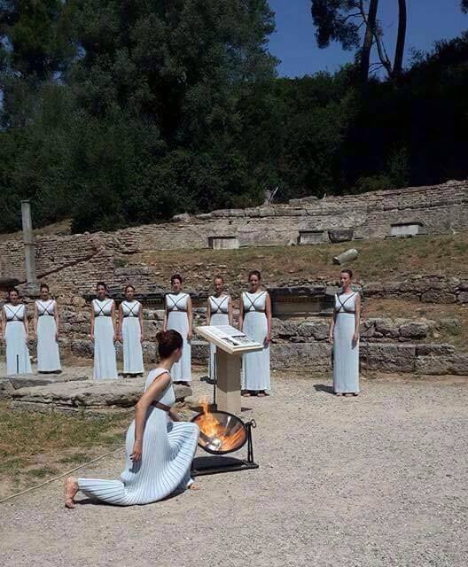 Σήμερα η τελετή αφής της Ολυμπιακής Φλόγας -Φωτογραφίες από τις πρόβες | iefimerida.gr 2
