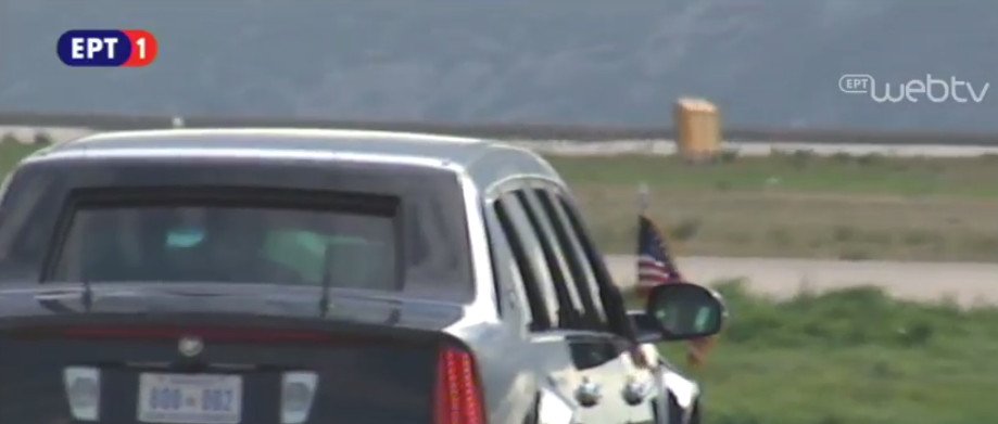 Καρέ καρέ η άφιξη του Μπαράκ Ομπάμα στην Αθήνα: Το Air Force One, το «Κτήνος», η αυτοκινητοπομπή με τα 30 αμάξια! [εικόνες] | iefimerida.gr 9