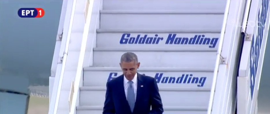 Καρέ καρέ η άφιξη του Μπαράκ Ομπάμα στην Αθήνα: Το Air Force One, το «Κτήνος», η αυτοκινητοπομπή με τα 30 αμάξια! [εικόνες] | iefimerida.gr 15