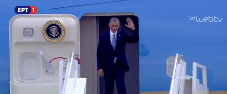 Καρέ καρέ η άφιξη του Μπαράκ Ομπάμα στην Αθήνα: Το Air Force One, το «Κτήνος», η αυτοκινητοπομπή με τα 30 αμάξια! [εικόνες] | iefimerida.gr 10