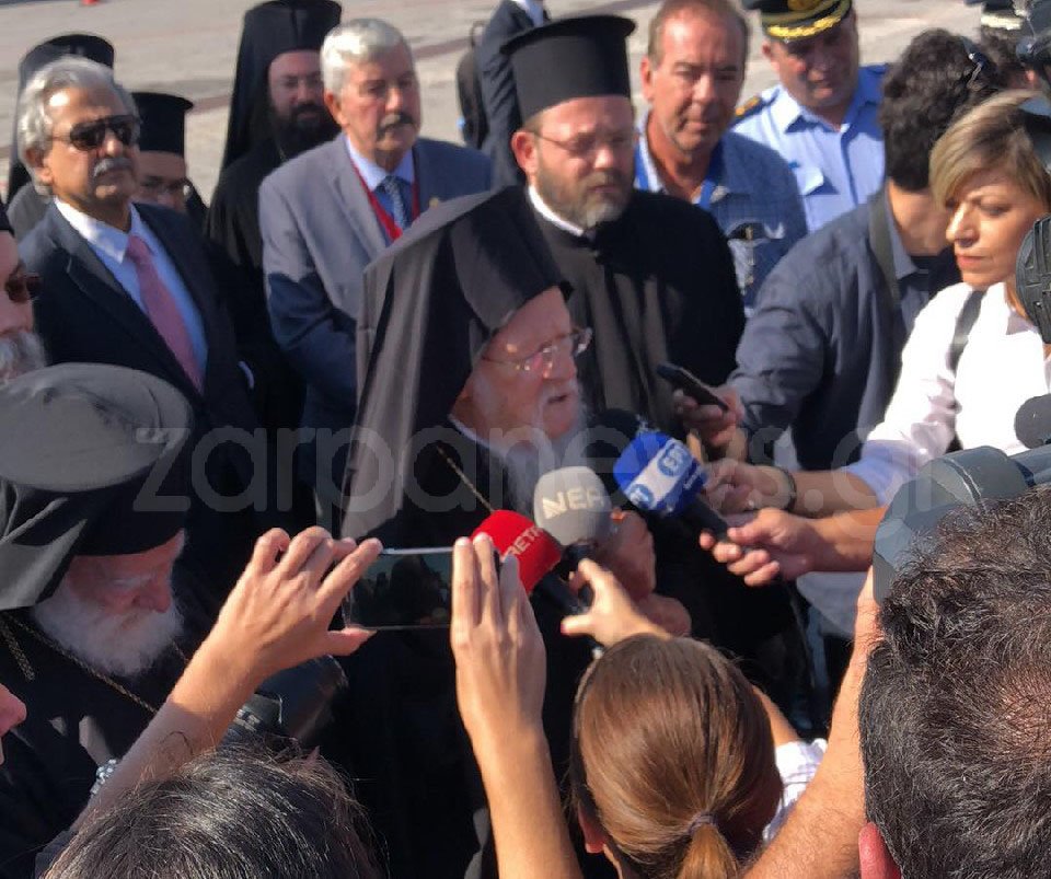 Θερμή υποδοχή στα Χανιά για τον Οικουμενικό Πατριάρχη Βαρθολομαίο [εικόνες] | iefimerida.gr 2