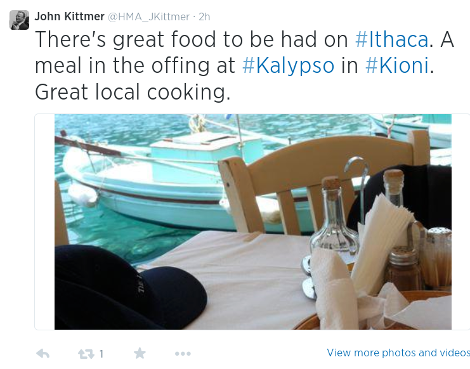 Ο Βρετανός πρέσβης διαφημίζει την Ελλάδα  -Μαγεμένος, εξυμνεί τις ομορφιές του τόπου και τουιτάρει φωτογραφίες από την Ιθάκη [εικόνες] | iefimerida.gr 2