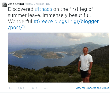 Ο Βρετανός πρέσβης διαφημίζει την Ελλάδα  -Μαγεμένος, εξυμνεί τις ομορφιές του τόπου και τουιτάρει φωτογραφίες από την Ιθάκη [εικόνες] | iefimerida.gr 4