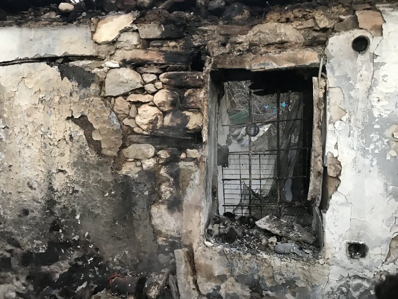 Ο γιος της 90χρονης ειδοποίησε την Πυροσβεστική αλλά ήταν αργά, η πυρκαγιά είχε σβήσει