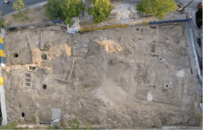 Το ιερό της Αρτέμιδος από drone