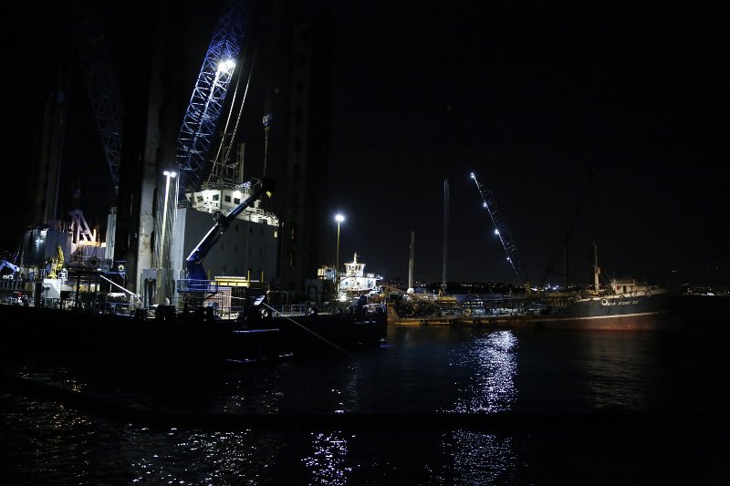 Οι πρώτες φωτογραφίες του «Αγ. Ζώνη ΙΙ» έπειτα από την ανέλκυση -80 ημέρες μετά το ναυάγιο | iefimerida.gr 0