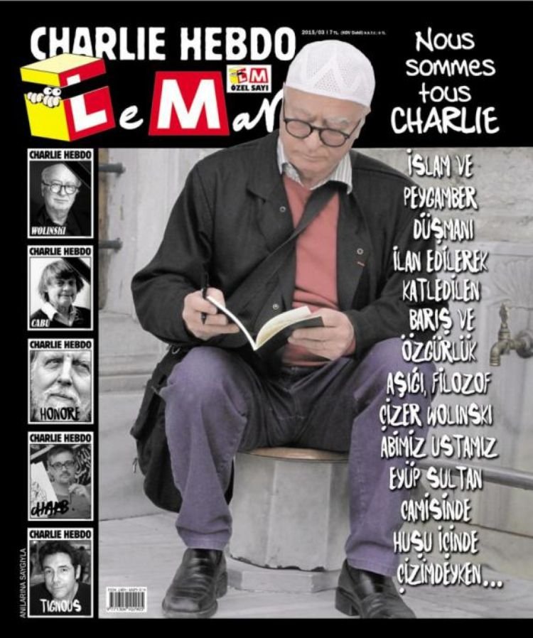 Tα τρία συγκλονιστικά σκίτσα που έφτιαξαν στο Charlie Hebdo πριν καταλήξουν στο εξώφυλλο | iefimerida.gr 4