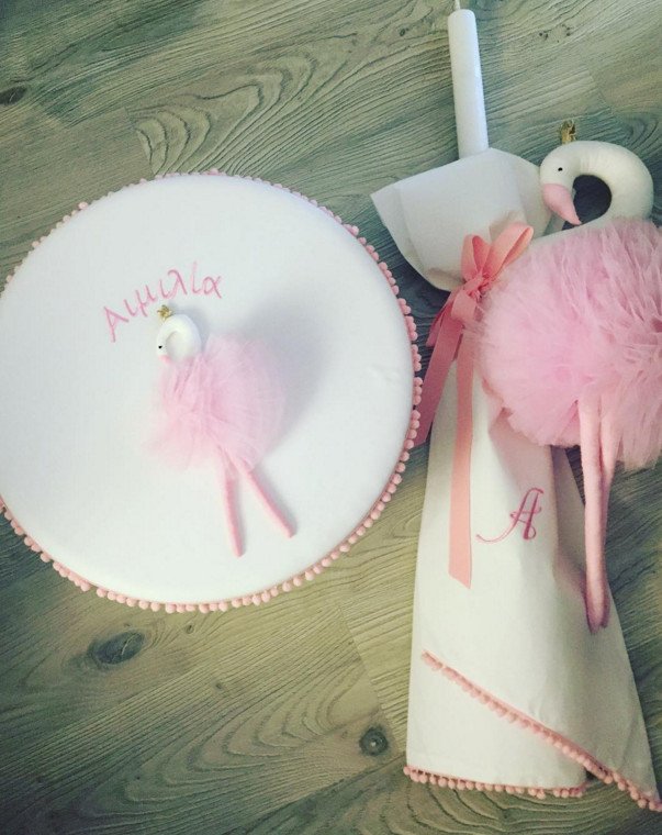 Σπανούλης-Χοψονίδου βάφτισαν την κόρη τους Αιμιλία σε... φλαμίνγκο βάφτιση εικόνες] | iefimerida.gr 0