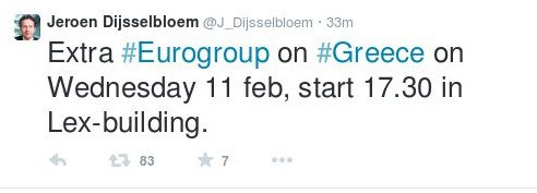 Επίσημο: Εκτακτο Eurogroup για την Ελλάδα στις 11 Φεβρουαρίου [εικόνα] | iefimerida.gr 0