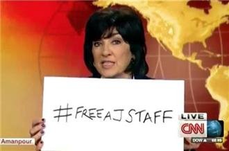 Διεθνής καμπάνια διαμαρτυρίας: Απελευθερώστε τους δημοσιογράφους του Al Jazeera [εικόνες & Βίντεο] | iefimerida.gr 2