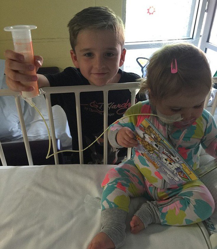 Το κοριτσάκι που έχει αλλεργία σε όλα τα φαγητά -Ακόμα και στο μητρικό γάλα [εικόνες]  | iefimerida.gr 3