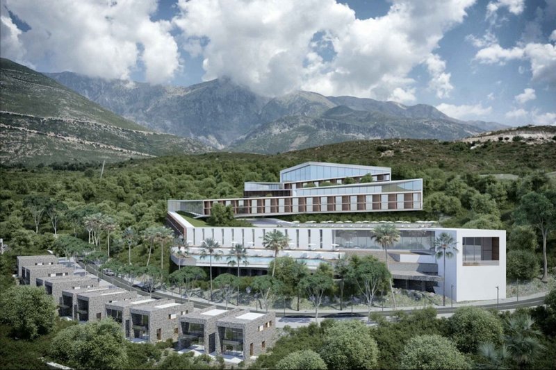 Το σχέδιο «Architectural project- tourist complex Palas»