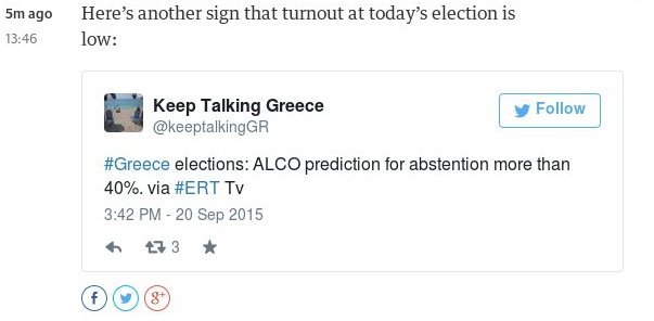 ALCO: Πάνω από 40% το ποσοστό αποχής [εικόνα] | iefimerida.gr 0