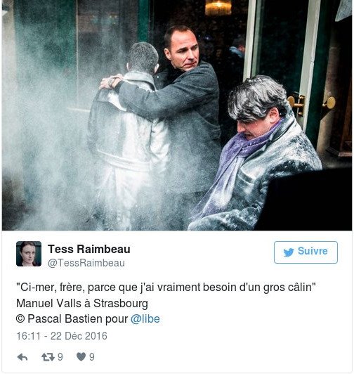 Αλεύρωσαν τον Μανουέλ Βαλς έξω από καφέ στο Στρασβούργο [εικόνες & βίντεο] | iefimerida.gr 0