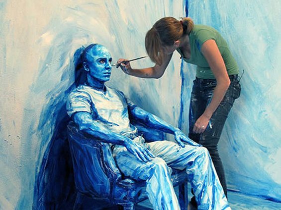 Καλλιτέχνες δημιουργούν απίστευτες εικόνες με ζωγραφική σώματος [εικόνες] | iefimerida.gr 6