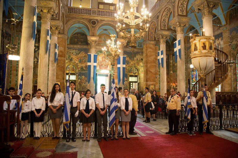 Αίγυπτος: Οι Ελληνες της Αλεξάνδρειας γιόρτασαν την 25η Μαρτίου [εικόνες] | iefimerida.gr 2