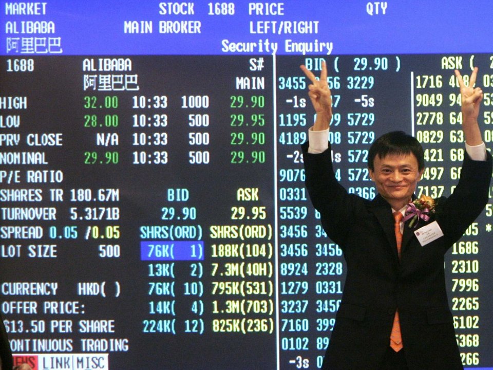Ο κινέζος «γίγαντας» Alibaba τίναξε στον αέρα το χρηματιστήριο της Νέας Υόρκης -Ο δάσκαλος αγγλικών που έγινε πάμπλουτος [εικόνες] | iefimerida.gr 0