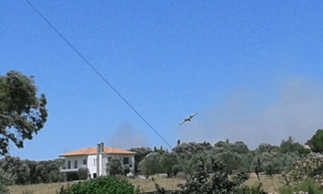 Μάχη με τις φλόγες στην Κερατέα - Σε απόσταση αναπνοής από σπίτια η φωτιά [εικόνες] | iefimerida.gr 7