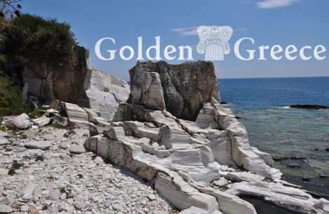 Το λατομείο της Θάσου που έδωσε τα μάρμαρα στην Αμφίπολη -Μισοβυθισμένο στην ωραιότερη παραλία του νησιού [εικόνες]  | iefimerida.gr 10