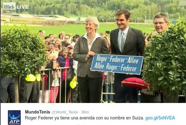 Οδός... Ρότζερ Φέντερερ στην πόλη Μπιέλ της Ελβετίας [εικόνες] | iefimerida.gr 1