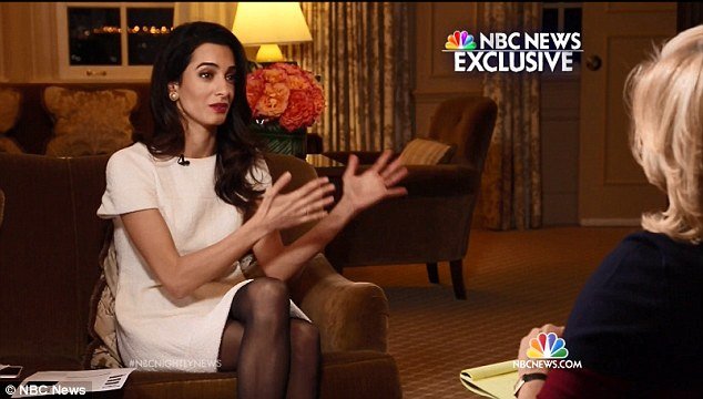 Η πρώτη εμφάνιση της Αμάλ Αλαμουντίν στην τηλεόραση χωρίς τον Τζορτζ Κλούνεϊ -Τι είπε [εικόνες] | iefimerida.gr 0