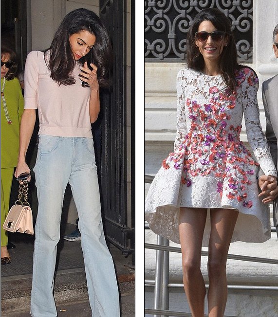 Τι συμβαίνει στην Αμάλ Αλαμουντίν -Η αποστεωμένη φιγούρα της [εικόνες] | iefimerida.gr 0