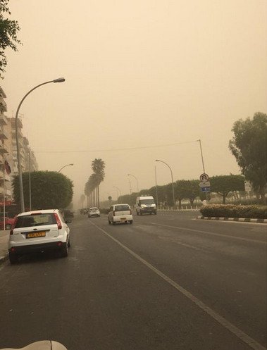 Τρομακτική αμμοθύελλα «κατάπιε» την Κύπρο [εικόνες & βίντεο] | iefimerida.gr 3