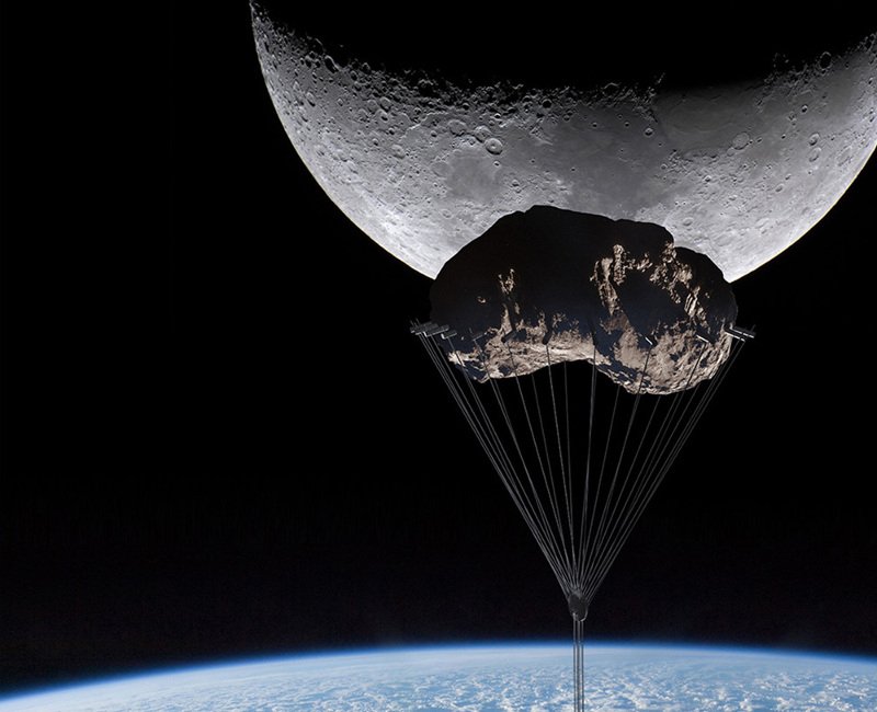 Εικόνα από το μέλλον: Σχεδίασαν ουρανοξύστη που κρέμεται από αστεροειδή σε τροχιά [εικόνες] | iefimerida.gr 4