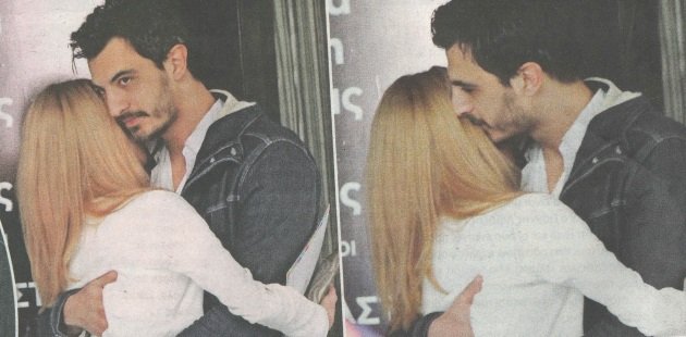 Θεωνά -Αναστασιάδης: Φιλιά και αγκαλιές με πάθος στο κέντρο της Αθήνας [εικόνες] | iefimerida.gr 2