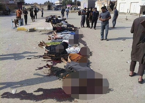 Νέα φρίκη από το Ισλαμικό κράτος -Εκτελούν μαζικά σε δρόμους μέλη σουνίτικης φυλής [εικόνες] | iefimerida.gr 0