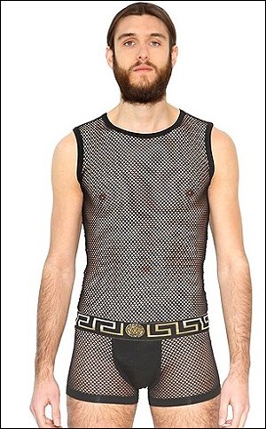 Ανεκδιήγητο διχτυωτό μαγιό για άνδρες με την υπογραφή του οίκου Versace [εικόνα] | iefimerida.gr 0