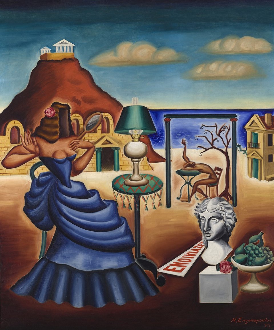 Καλοκαίρι με Εγγονόπουλο στο Μουσείο Γουλανδρή της Ανδρου -Λάδια, τέμπερες, ποιήματα [εικόνες]  | iefimerida.gr 3