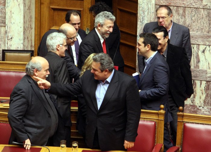 ΑΝΕΛ-ΣΥΡΙΖΑ, ένας μεγάλος έρωτας -Αγκαλιές, φιλιά, πριβέ συζητήσεις [εικόνες] | iefimerida.gr 19