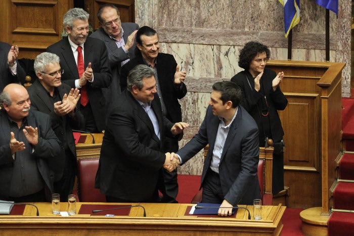 ΑΝΕΛ-ΣΥΡΙΖΑ, ένας μεγάλος έρωτας -Αγκαλιές, φιλιά, πριβέ συζητήσεις [εικόνες] | iefimerida.gr 22