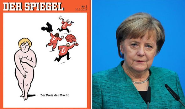 To «Der Spiegel» ξεγύμνωσε την Μέρκελ στο εξώφυλλό του [εικόνα]  | iefimerida.gr 0