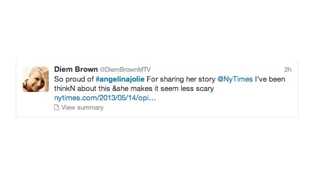 Συγκίνησε τις γυναίκες σε όλο τον κόσμο η Τζολί- Τι γράφουν στο twitter για την απόφασή της [εικόνες] | iefimerida.gr 0