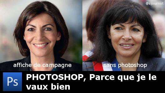 Γελάει η Γαλλία: Η υποψήφια δήμαρχος των σοσιαλιστών αγνώριστη από το πολύ photoshop στις αφίσες [εικόνες] | iefimerida.gr 1