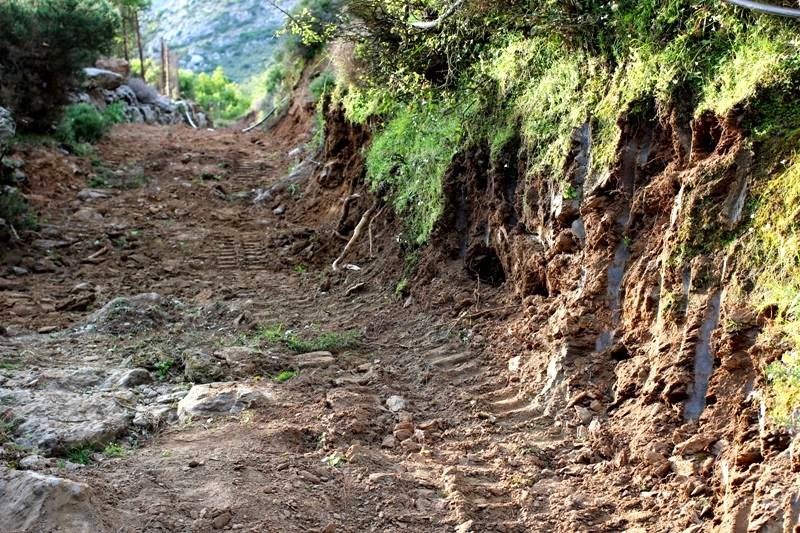 Σοκ στη Νάξο: Ασυνείδητος ιδιώτης κατέστρεψε το ιερό μονοπάτι του Ζα [εικόνες] | iefimerida.gr 0