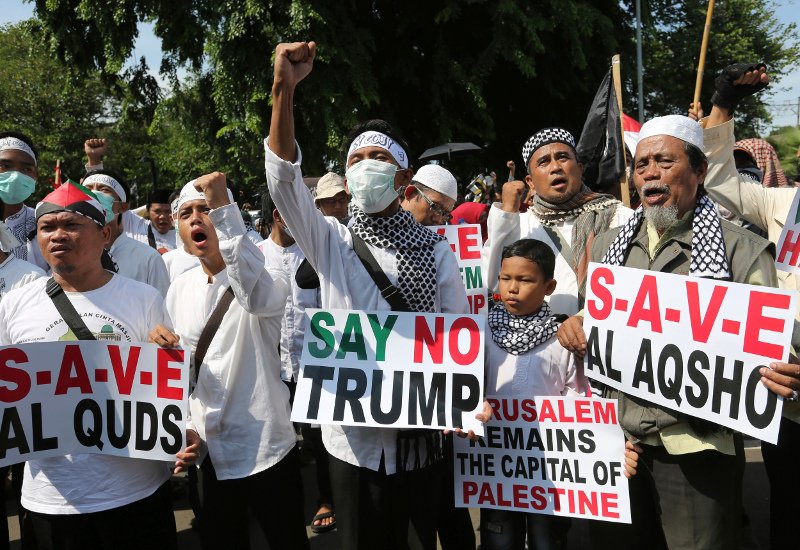 Οργή σε Μαλαισία και Ινδονησία για την απόφαση Τραμπ για την Ιερουσαλήμ [εικόνες] | iefimerida.gr 3