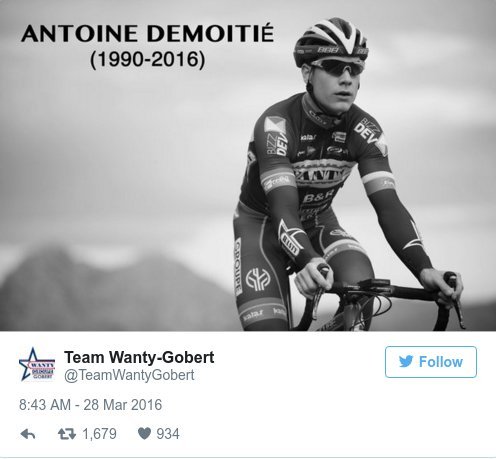 Νεκρός ποδηλάτης στο Βέλγιο - Χτυπήθηκε από διερχόμενη μοτοσικλέτα [εικόνες & βίντεο] | iefimerida.gr 0