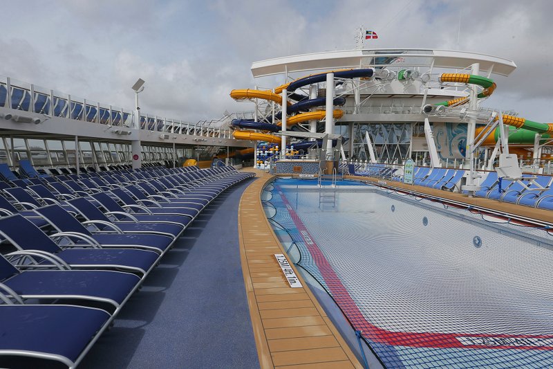 To πάνω κατάστρωμα του Symphony of the Seas/ Φωτογραφία: ΑΡ