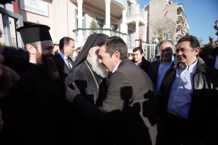 Ο Αλέξης Τσίπρας έφαγε με τον Αρχιεπίσκοπο και ιερείς: Δήλωσε αρωγός στις προσπάθειες της Εκκλησίας [εικόνες] | iefimerida.gr 1