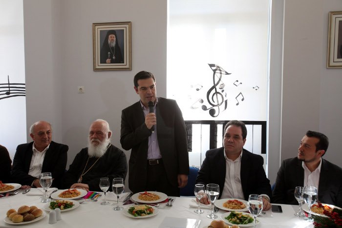 Ο Αλέξης Τσίπρας έφαγε με τον Αρχιεπίσκοπο και ιερείς: Δήλωσε αρωγός στις προσπάθειες της Εκκλησίας [εικόνες] | iefimerida.gr 7
