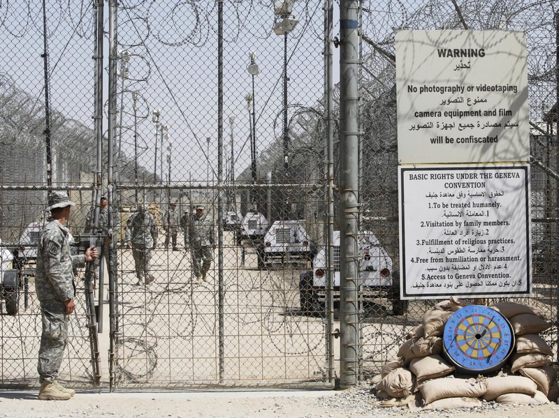 Το αμερικανικό στρατόπεδο κράτησης Camp Bucca στο Ιράκ, όπου κρατείτο κάποτε ο Αλ Μπαγκντάντι (Φωτογραφία αρχείου: ΑΡ)