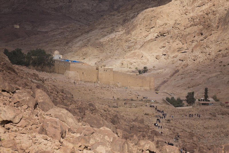 Αποκάλυψη σπάνιου μωσαϊκού στην Αγία Αικατερίνη του Σινά -Το μοναστήρι με την αρχαία βιβλιοθήκη [εικόνες]   | iefimerida.gr 0