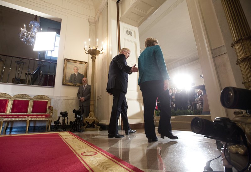 Μετά τον Μακρόν και η Μέρκελ στην Ουάσινγκτον -Θέλει να πείσει τον Τραμπ για δασμούς και Ιράν | iefimerida.gr 1