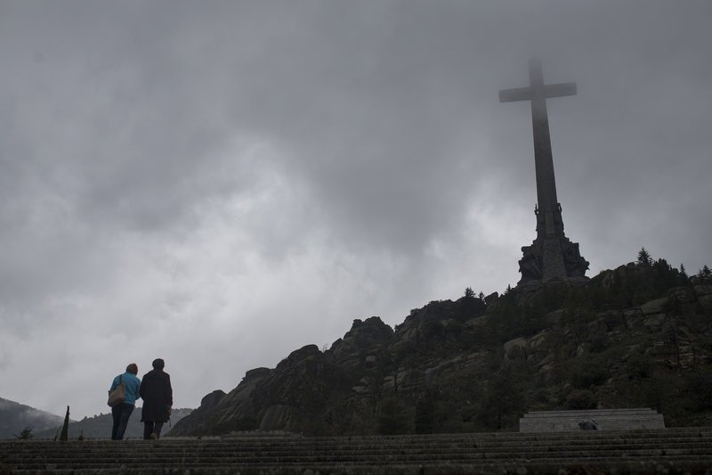 Το μαυσωλείο του Ισπανού δικτάτορα, κοντά στη Μαδρίτη (Φωτογραφία: ΑΡ)
